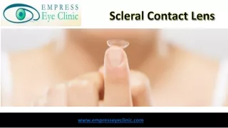 Scleral Contact Lens - www.empresseyeclinic.com