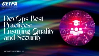 devops best practices ensuring quality