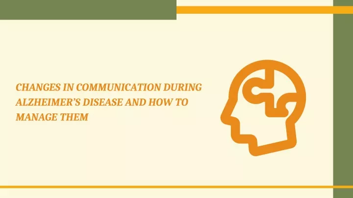 changes in communication during alzheimer