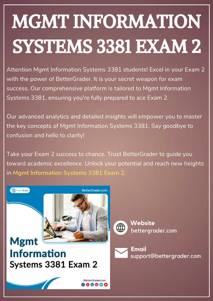 mgmt information systems 3381 exam 2
