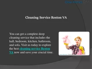 Cleaning Service Reston VA