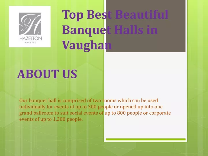 top best beautiful banquet halls in vaughan