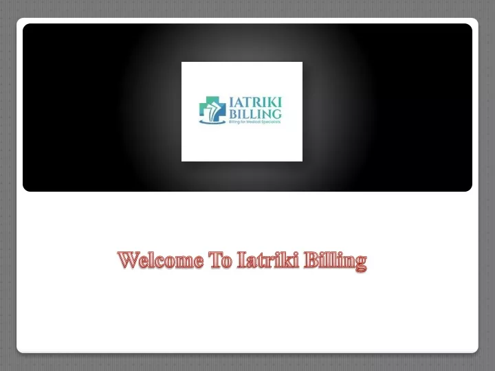 welcome to iatriki billing