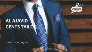 Suit Tailors In Qatar