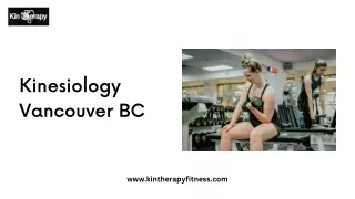 Kinesiology Vancouver BC