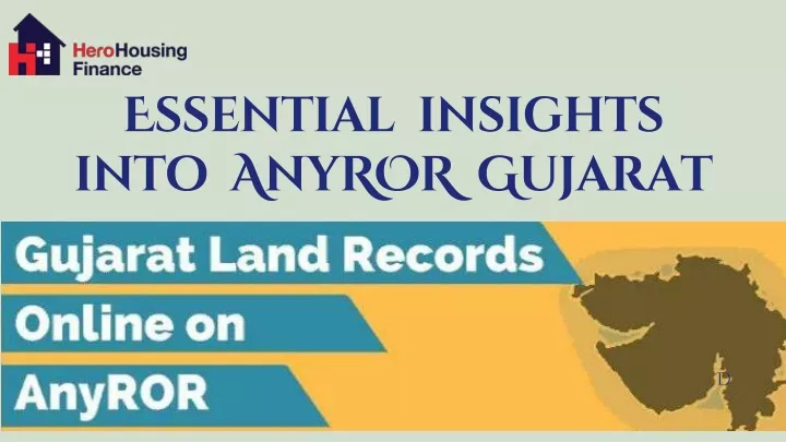 essential insights into anyror gujarat