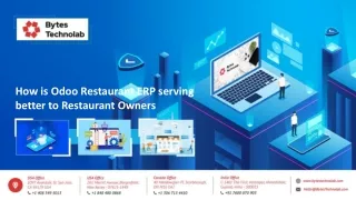 How is Odoo Restaurant ERP serving better to Restaurant Owners