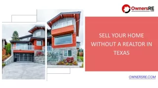 Sell Your Home  Without a Realtor in Texas