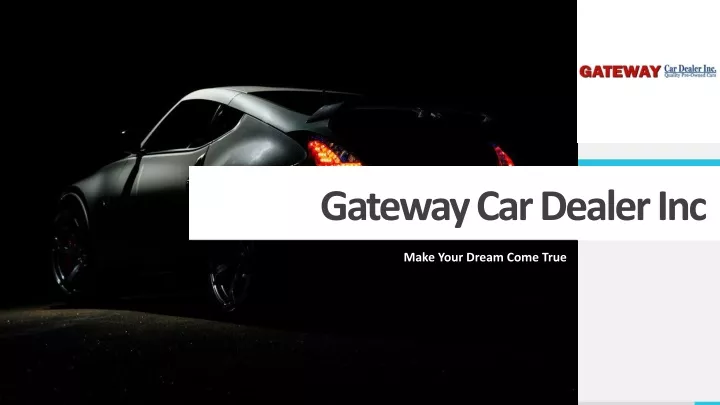 gateway car dealer inc