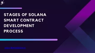 stages of solana smart contract development process