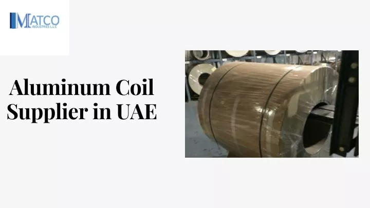 aluminum coil supplier in uae
