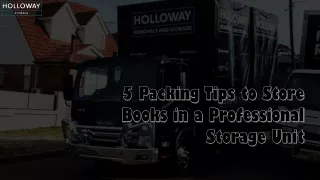 5 Packing Tips to Store Books in a Professional Storage Unit