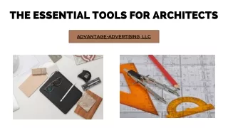 The Essential Tools for Architects
