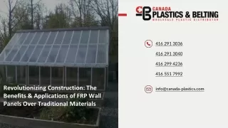 The Benefits of FRP Wall Panels Over Traditional Materials