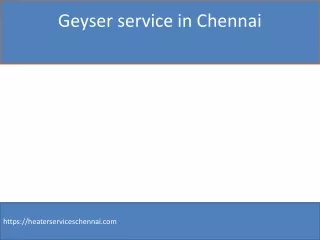 geyser service in chennai