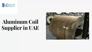 Aluminum Coil Supplier in UAE