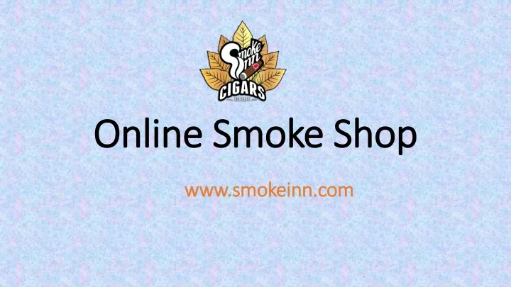 online smoke shop
