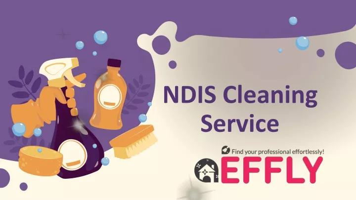 ndis cleaning service