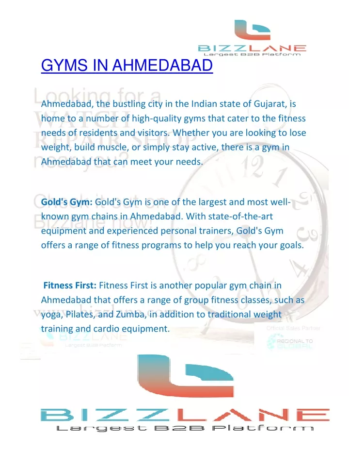 gyms in ahmedabad