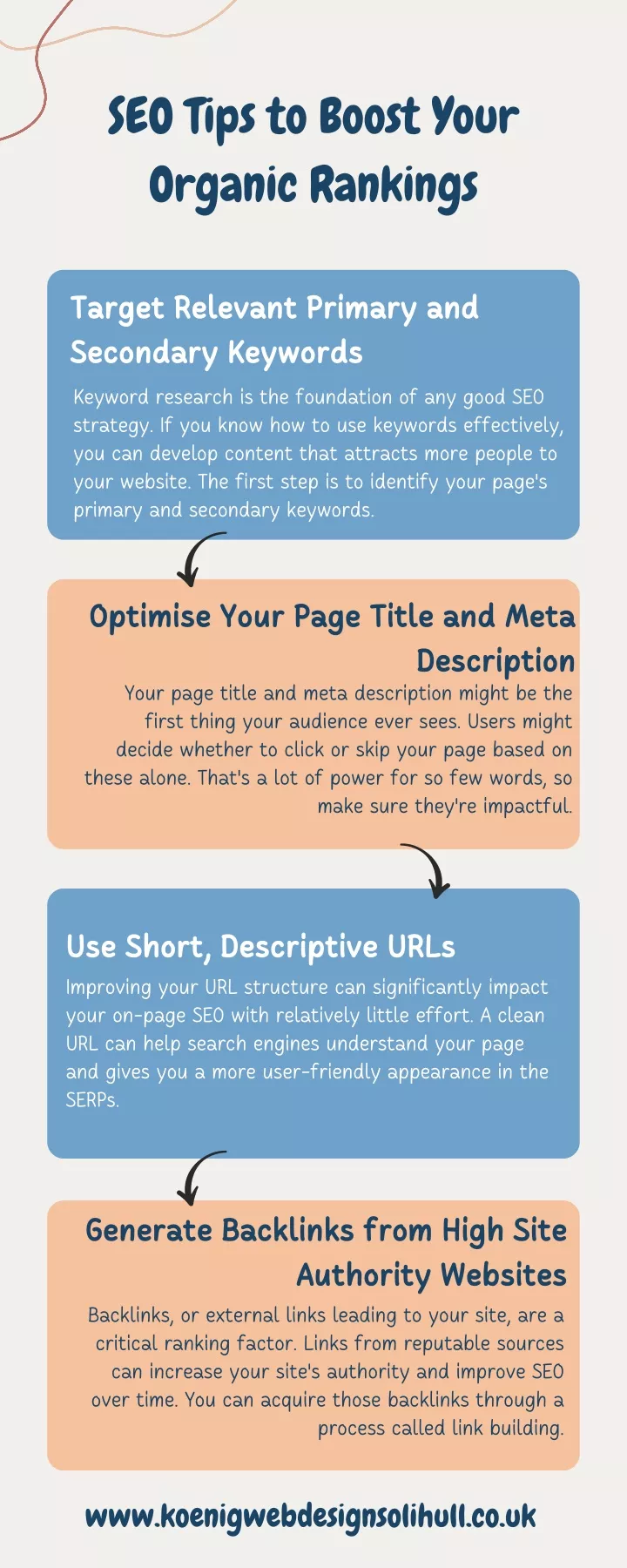 seo tips to boost your organic rankings