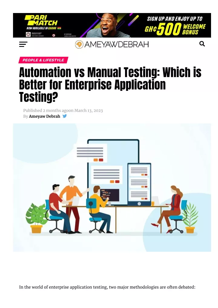 automation vs manual testing which is better