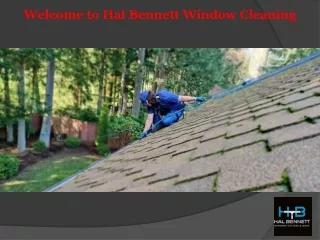 welcome to hal bennett window cleaning