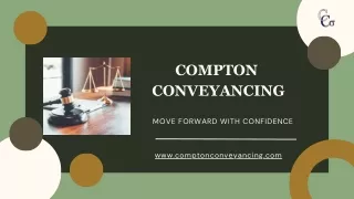 What does the Conveyancing process in Dubai involve?
