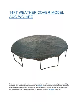 14FT WEATHER COVER MODEL ACC WC14PE