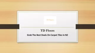 Grab The Best Deals On Carpet Tiles In NZ