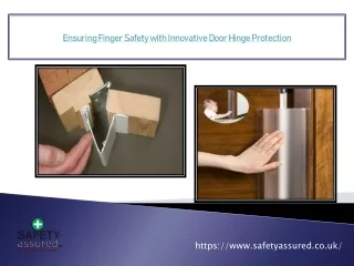 ensuring finger safety with innovative door hinge