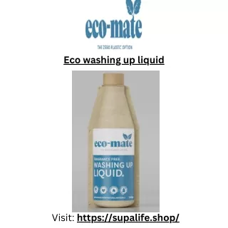 Eco Washing up Liquid