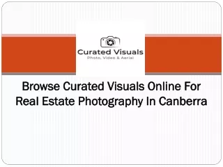Checkout The Best Real Estate Photography In Canberra