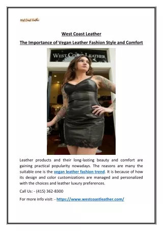 Exploring the Rise of Vegan Leather