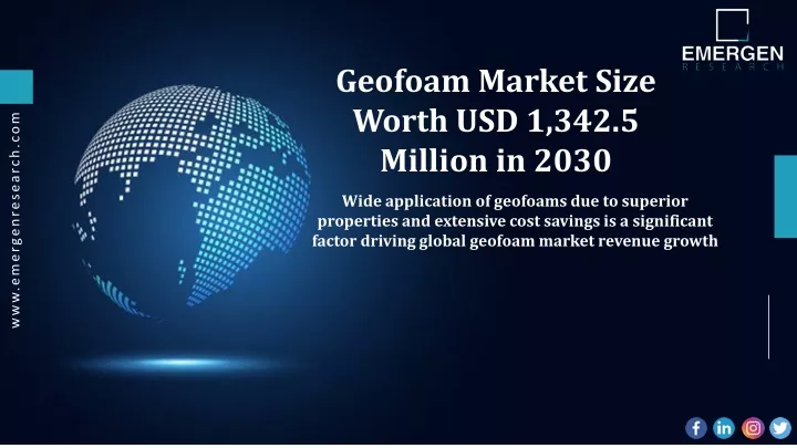 geofoam market size worth usd 1 342 5 million