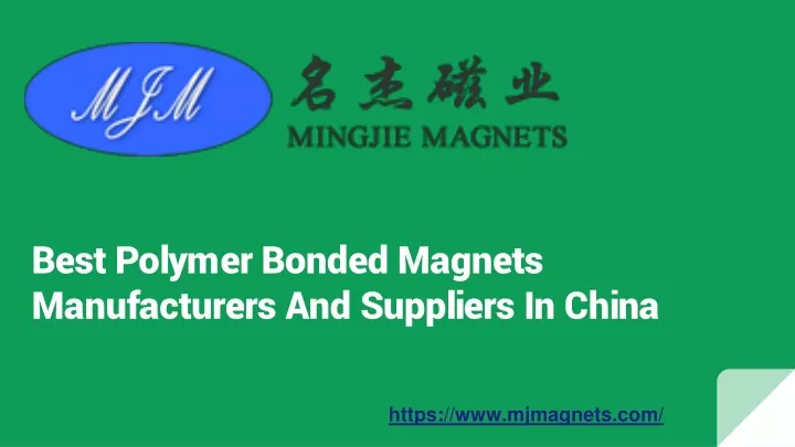 best polymer bonded magnets manufacturers and suppliers in china