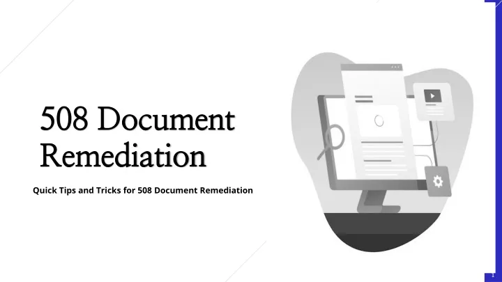 508 document remediation