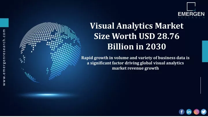 visual analytics market size worth
