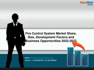 fire control system market share size development