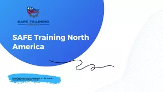 safe training north america