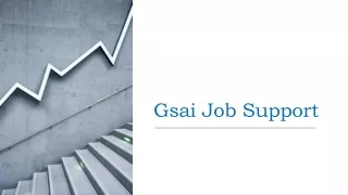 gsai job support