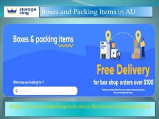 Boxes and Packing Items in AU Flat v