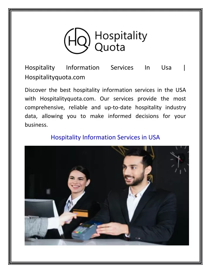 hospitality hospitalityquota com
