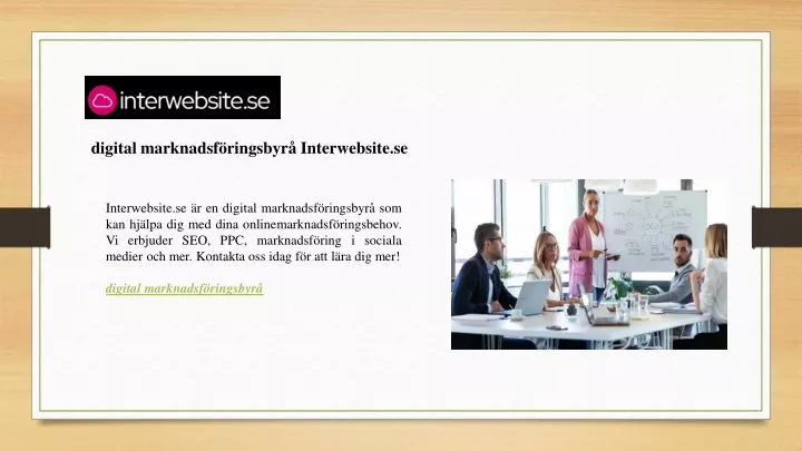 digital marknadsf ringsbyr interwebsite se