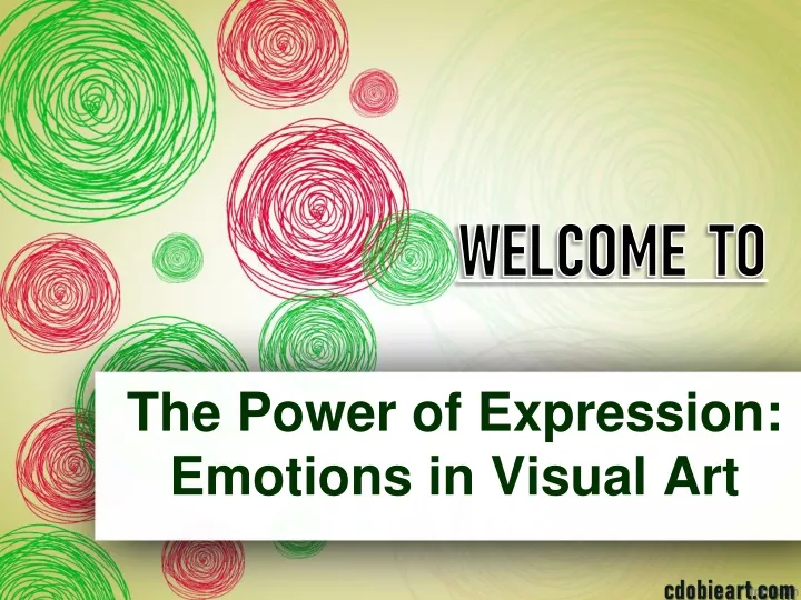 the power of expression emotions in visual art