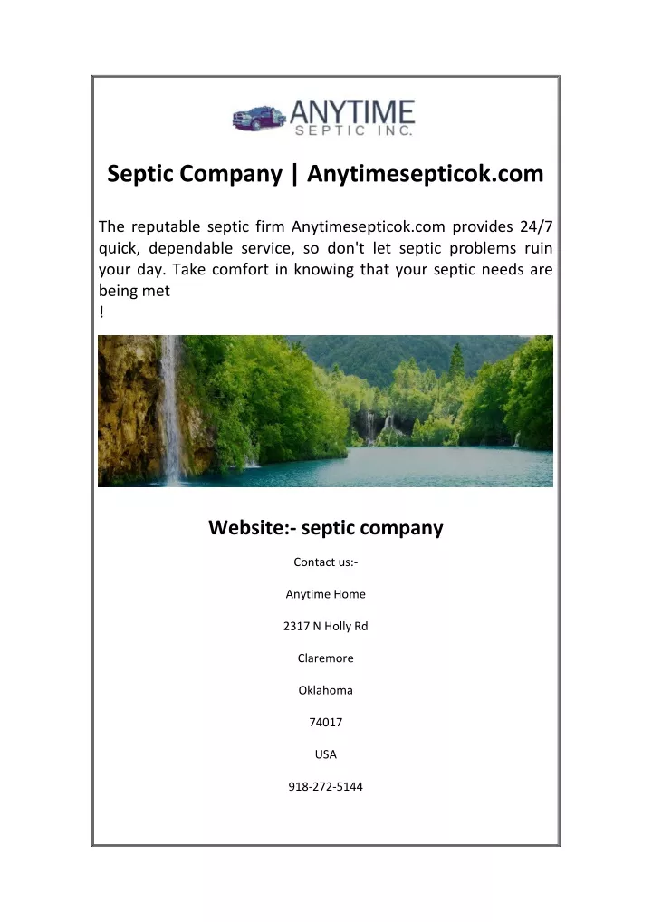 septic company anytimesepticok com