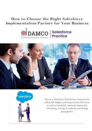how to choose the right salesforce implementation