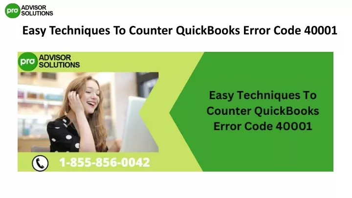 easy techniques to counter quickbooks error code