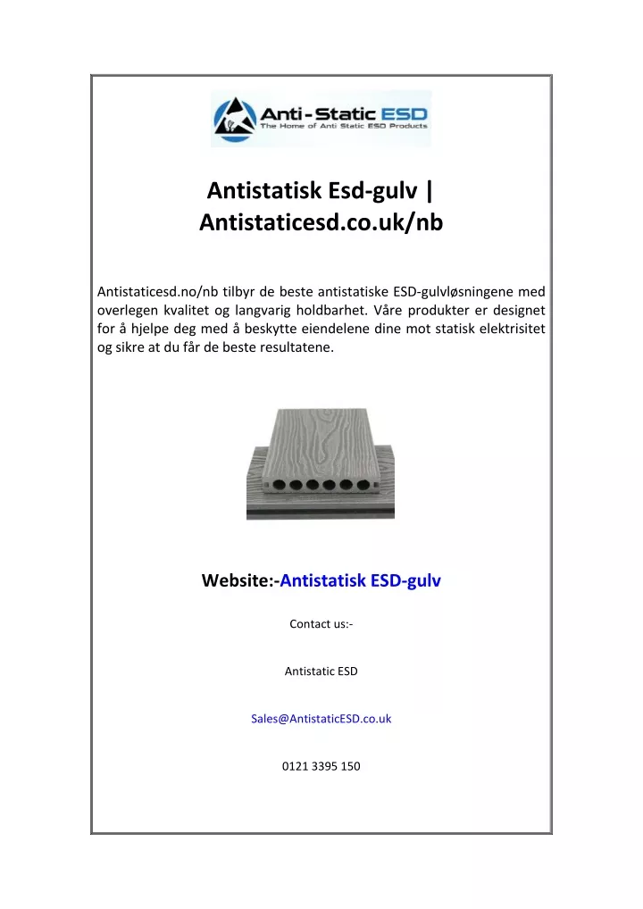 antistatisk esd gulv antistaticesd co uk nb