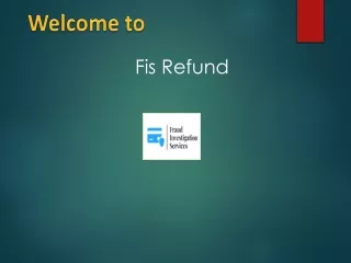 Recover Money From Scammers - Fis-Refund