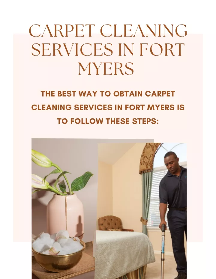carpet cleaning services in fort myers